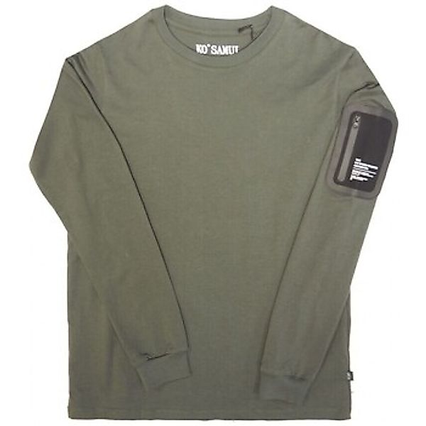 Ko Samui Tailors  T-Shirts & Poloshirts Grnes Repocket-Langarm-T-Shirt günstig online kaufen