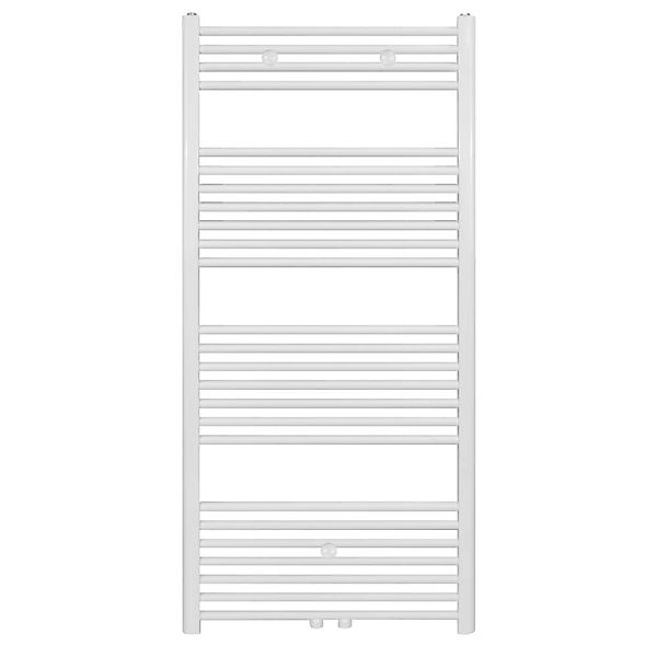 Belrad Badheizkörper Mittelanschluss Weiß 1400 X 600 HxB 754W günstig online kaufen
