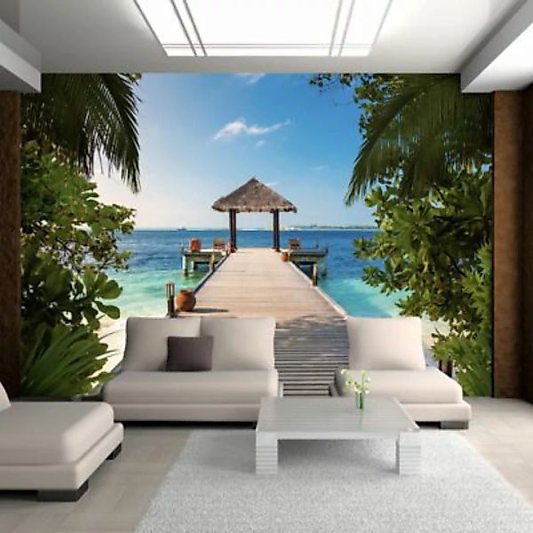 artgeist Fototapete Hawaiian dream mehrfarbig Gr. 400 x 280 günstig online kaufen