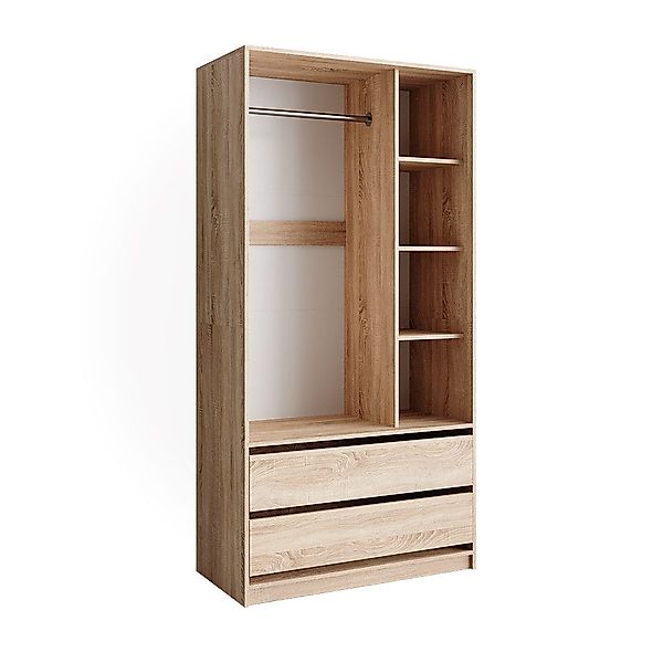 Vicco Kleiderschrank Elmo, Sonoma, 100 x günstig online kaufen
