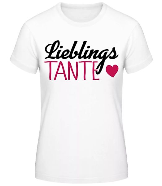 Lieblings Tante · Frauen Basic T-Shirt günstig online kaufen