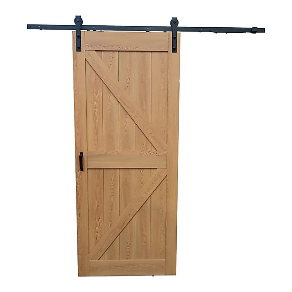 inova wohnen Schiebetür Holzschiebetür Scheunentor Eiche, Größenauswahl (Ko günstig online kaufen