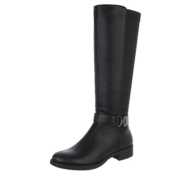 Ital-Design Elegante Stiefel mit Riemen für Damen – Herbst-/Wintersaison St günstig online kaufen