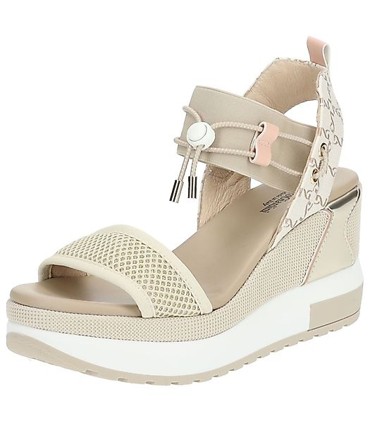 Nero Giardini Sandalen Lederimitat/Textil Keilsandalette günstig online kaufen