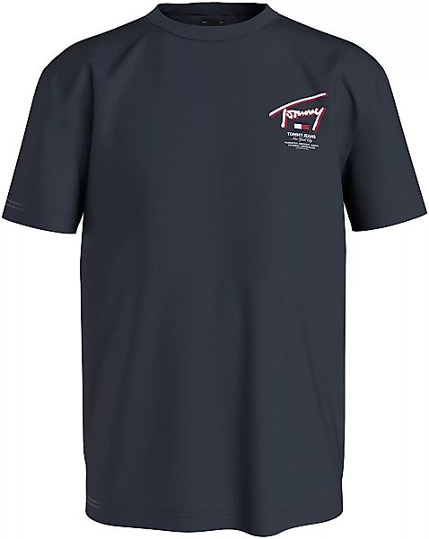 Tommy Jeans T-Shirt "TJM REG 3D STREET SIGNTR TEE EXT" günstig online kaufen