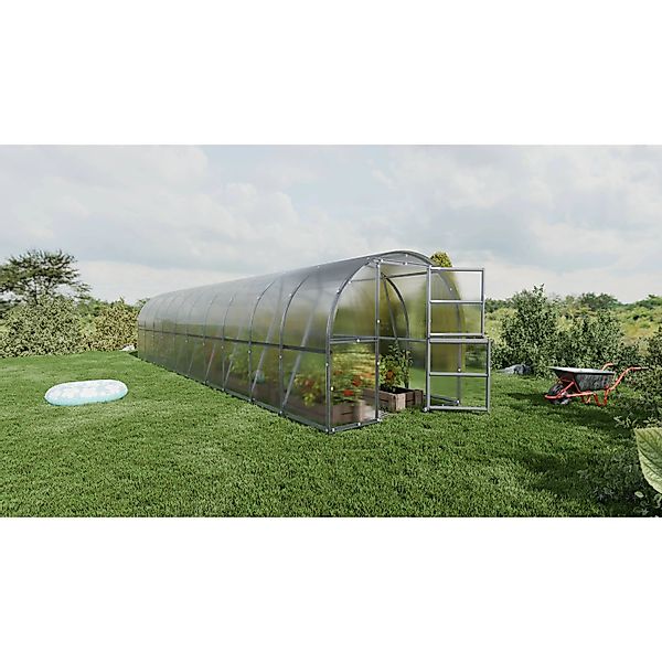 Klasika Greenhouses Baltic LT*KLASIKA Gewächshaus 30m², 3m x 10m mit 6 mm P günstig online kaufen