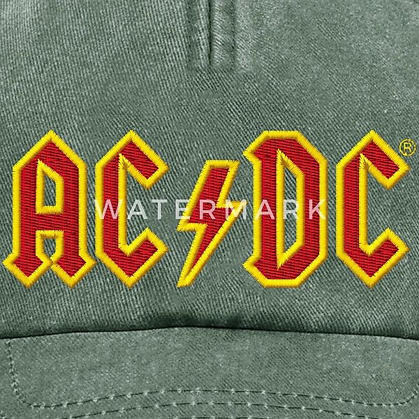 Spreadshirt Baseball Cap AC/DC In Rot günstig online kaufen