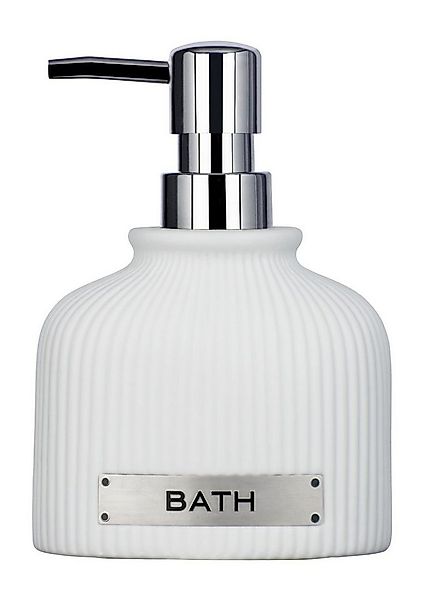 WENKO Seifenspender Keramik Seifenspender Bath weiß Seife Spender Badaccess günstig online kaufen