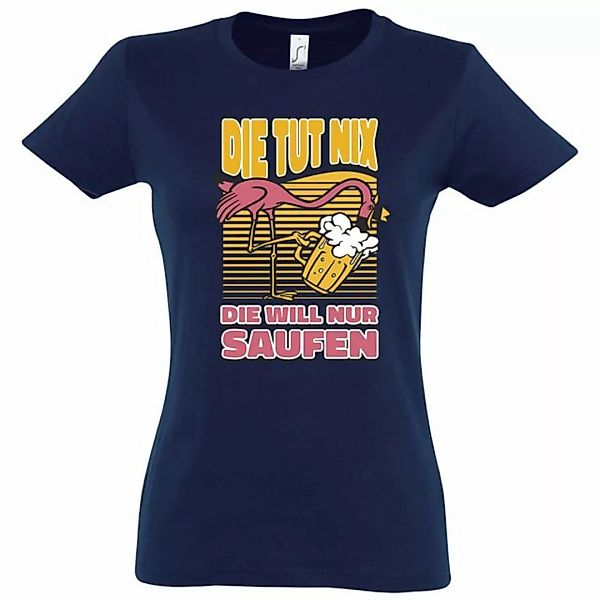 Youth Designz T-Shirt "Die Tut Nix, Die Will Nur Saufen" Damen Shirt mit tr günstig online kaufen