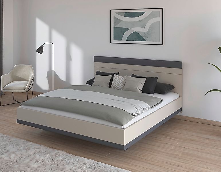 rauch Futonbett »Bett Doppelbett Holzbett SAJO« mit Farb-Absetzungen in kom günstig online kaufen