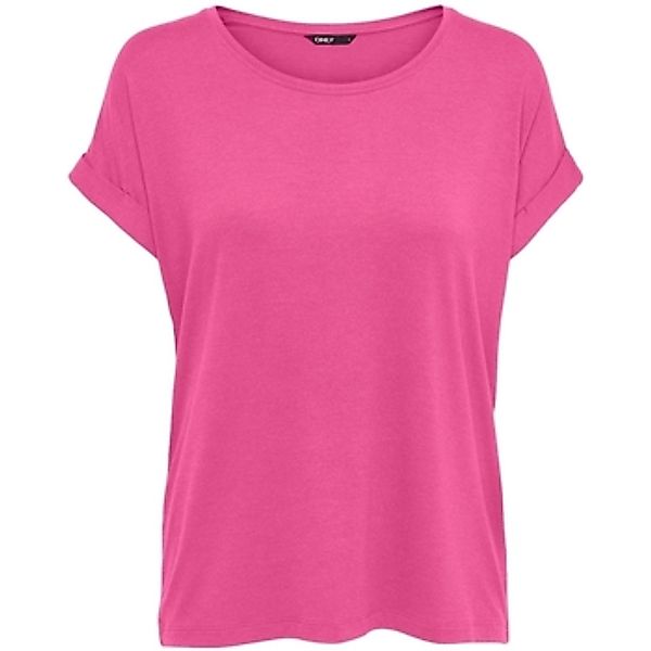 ONLY T-Shirt "ONLMOSTER – Kurzarmshirt mit Aufschlag und klassischem Look", günstig online kaufen