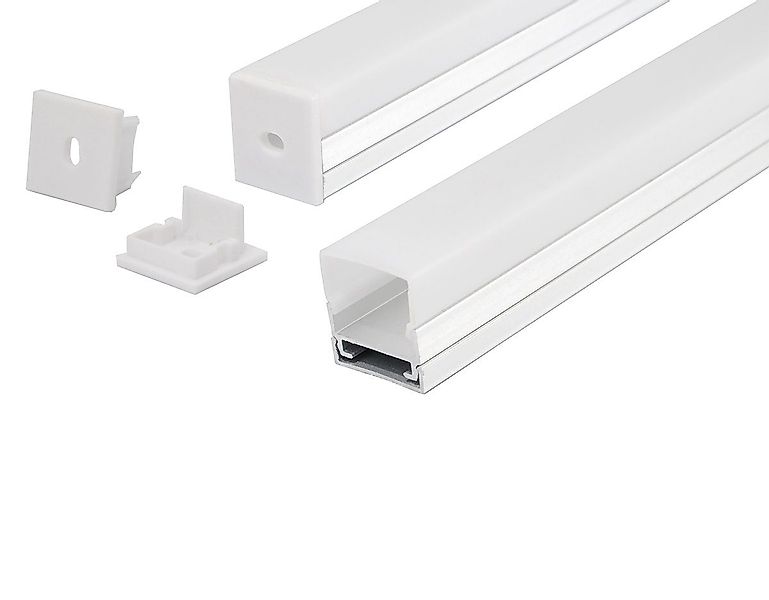 ENERGMiX LED-Stripe-Profil 2 Meter Alu Profile günstig online kaufen