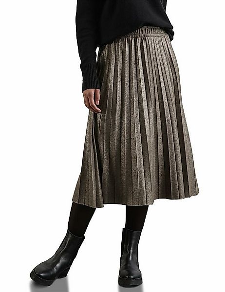 STREET ONE Faltenrock Faltenrock für Damen (1-tlg) günstig online kaufen