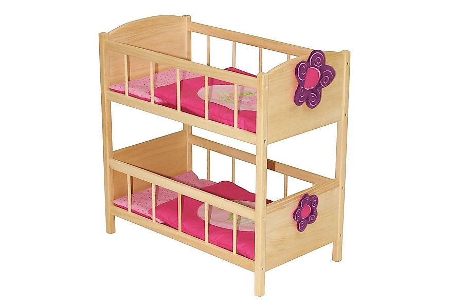 roba® Puppenbett Happy Fee, inkl. textiler Ausstattung, abnehmbare Blume günstig online kaufen
