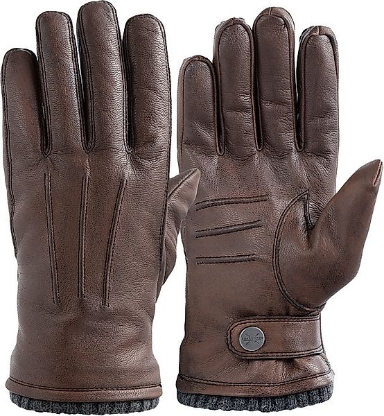 PEARLWOOD Lederhandschuhe Newton leichte Vintage Optik durch Waxfinish günstig online kaufen