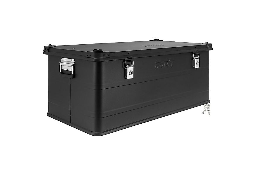 Trucky Allzweckkiste Aluminium Box mit Deckel Schwarz Alukiste 140 Liter Au günstig online kaufen