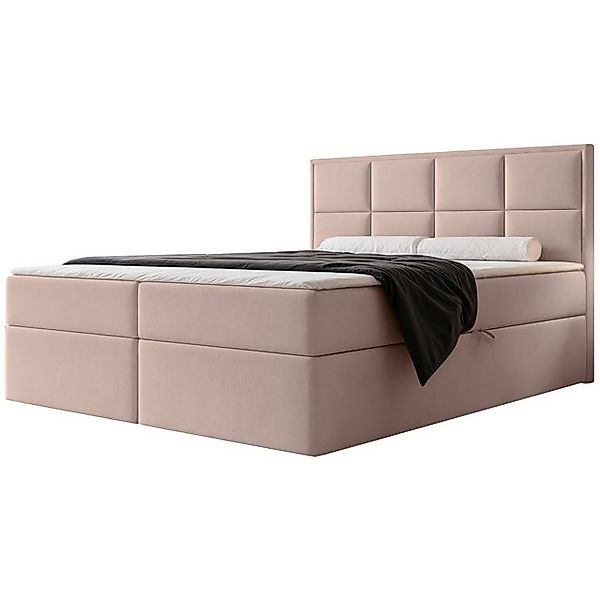 Selsey Boxbett SILENSIO, Polsterbett mit Bettkasten, Matratze & Topper, pfl günstig online kaufen