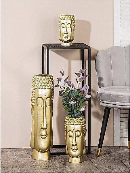 Casablanca by Gilde Bodenvase Bodenvase "Buddha" H.58cm (1 St) günstig online kaufen