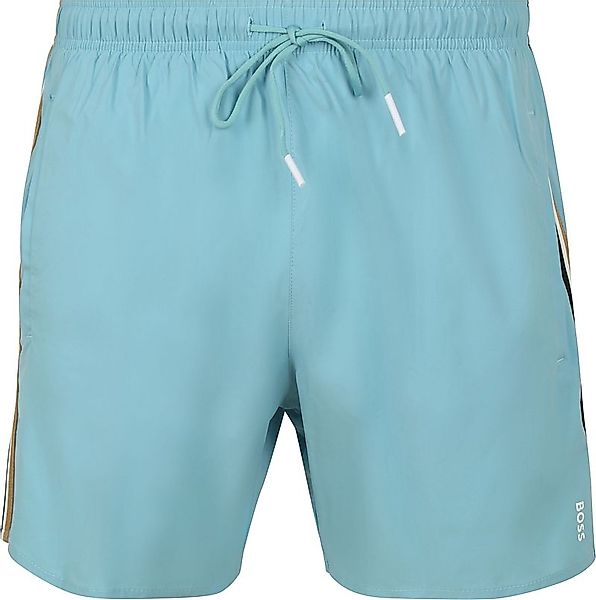 BOSS Badeshorts Hellblau - Größe M günstig online kaufen