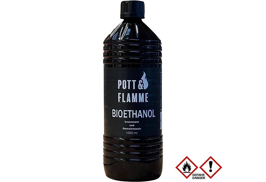 BlueCraft Bioethanol, Pott & Flamme Bioethanol 1 L Tischfeuer Wandkamin Gar günstig online kaufen