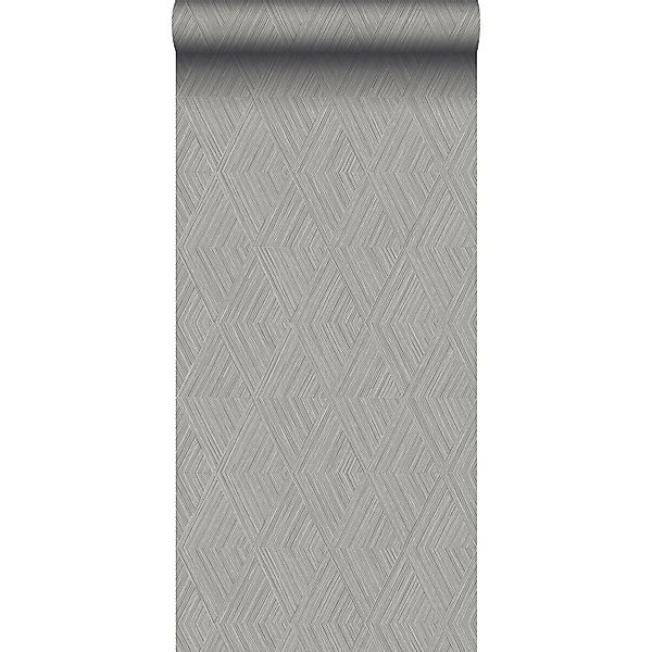 Origin Luxury Wallcoverings Tapete 3D Muster Hellgrau 50 X 900 Cm 347841 günstig online kaufen