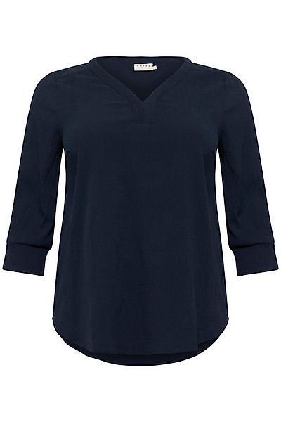 KAFFE Curve Langarmbluse Langarm-Bluse KClunda Große günstig online kaufen