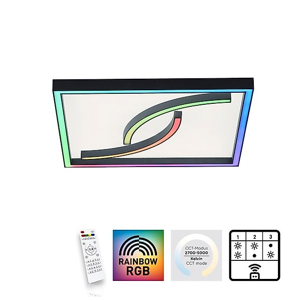 Paul Neuhaus Deckenleuchte »SERPENT« LED-Board 1 Stk. warmweiß - kaltweiß L günstig online kaufen