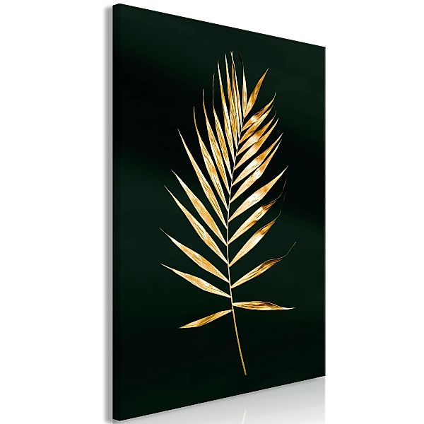 Wandbild - Sophisticated Leaf (1 Part) Vertical günstig online kaufen