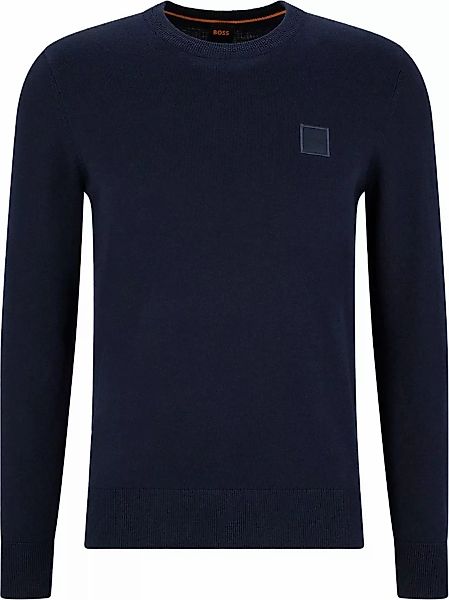 BOSS Pullover Kanovano Navy - Größe XXL günstig online kaufen