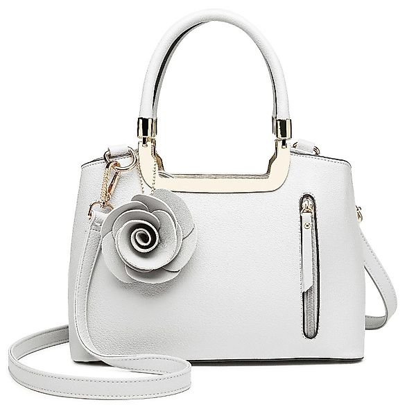 Miss Lulu Handtasche Damen Blumen-Design Henkeltasche aus Kunstleder Elegan günstig online kaufen