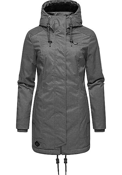 Ragwear Winterjacke "Tunned" mit Kapuze stylischer Winterparka mit Teddyfel günstig online kaufen