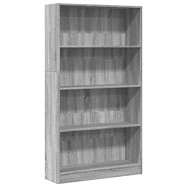 vidaXL Bücherregal Bücherregal Grau Sonoma 80x24x143 günstig online kaufen