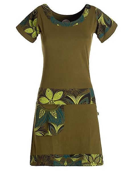 Vishes Sommerkleid Damen Sommerkleid Kurzarm Mini-Kleid günstig online kaufen