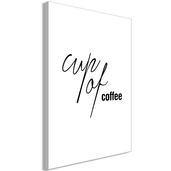Wandbild - Cup of Coffee (1 Part) Vertical günstig online kaufen