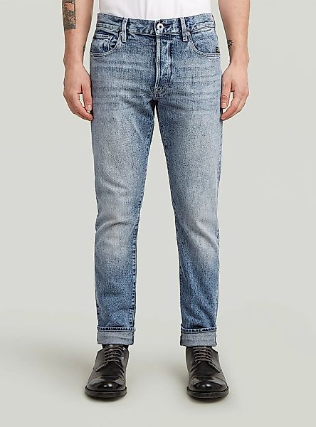 G-STAR Regular-fit-Jeans "3301 Slim Selvedge Jeans" günstig online kaufen