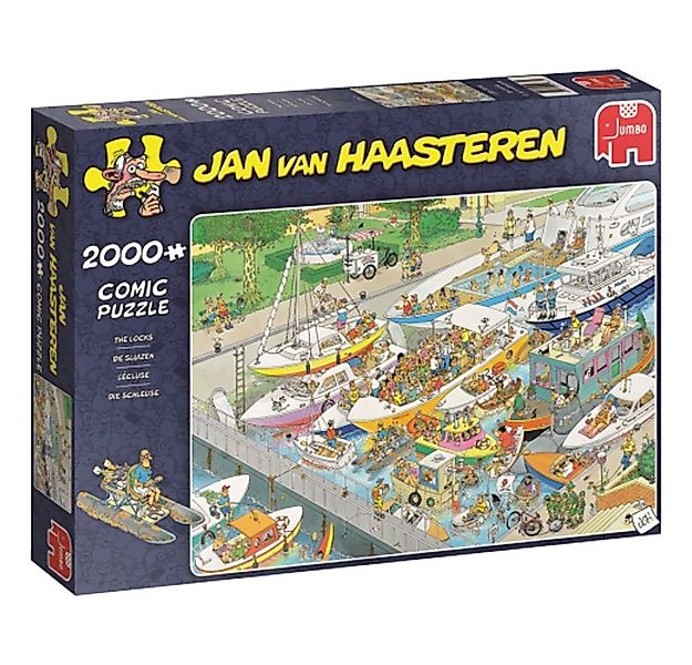Jan van Haasteren Puzzle Jumbo Spiele 19068 Jan van Haasteren Die Schleuse günstig online kaufen