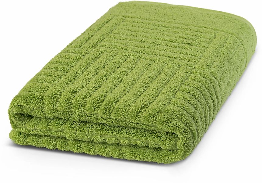 ROSS Duschtuch "CARRE" 100% Baumwolle, Rippenstruktur, große Farbauswahl günstig online kaufen