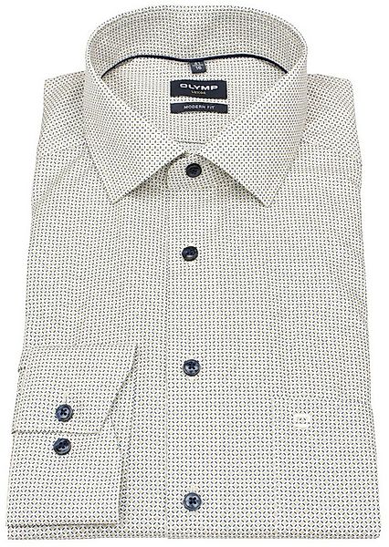 OLYMP Businesshemd Modern Fit leicht tailliert bügelfrei Kentkragen günstig online kaufen