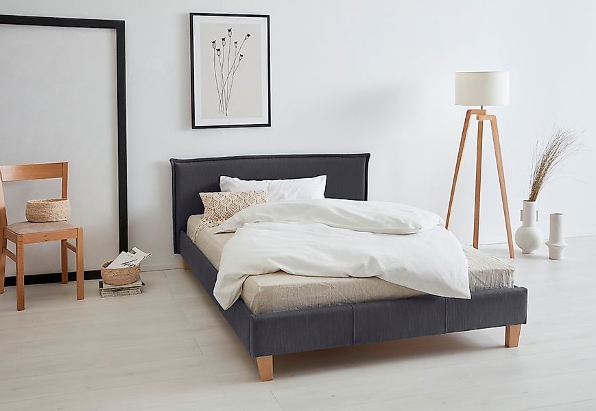 OTTO products Polsterbett "Heddi", in 5 Breiten: von 90cm-200cm, Biese am K günstig online kaufen
