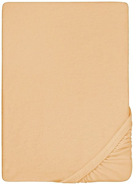 Biberna Spannbettlaken Pepe, Frottee, Gummizug: rundum, (1 Stück), weicher günstig online kaufen