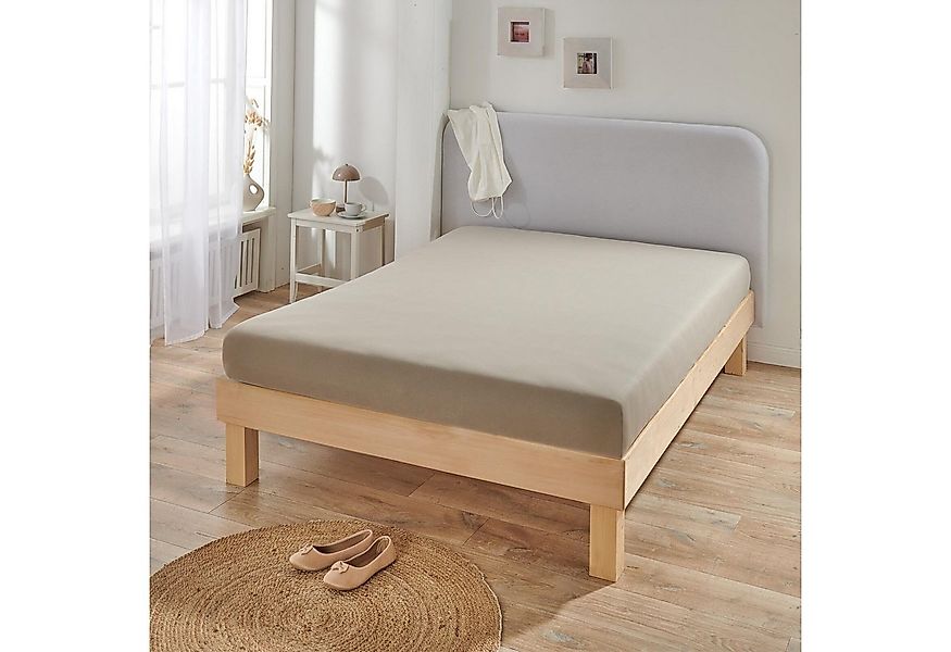 BETTWARENSHOP Spannbettlaken Boxspring, Jersey, Gummizug: Rundumgummi, (1 S günstig online kaufen