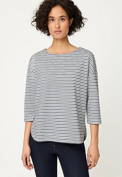 Olsen Sweatshirt Sweatshirt mit modernem Streifendessin günstig online kaufen