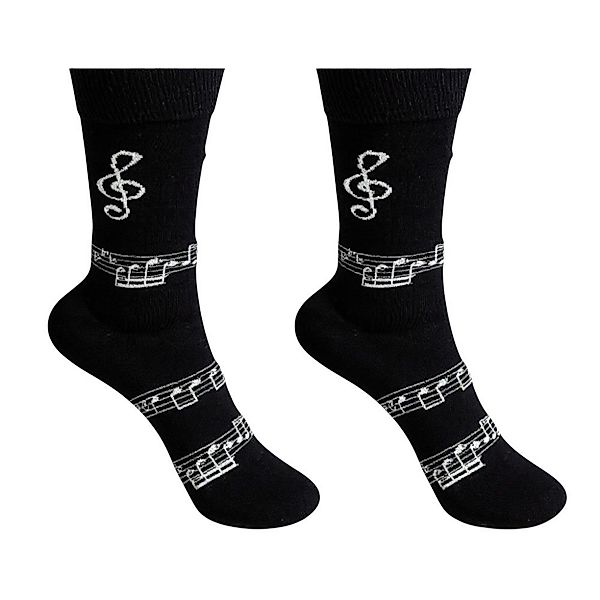 mugesh Freizeitsocken Musik Socken Notenschlüssel für günstig online kaufen
