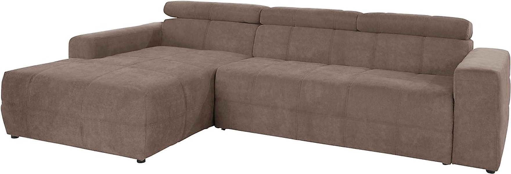 DOMO collection Ecksofa "Brandon große Ausführung B/T/H: 289/177/80 cm, auc günstig online kaufen
