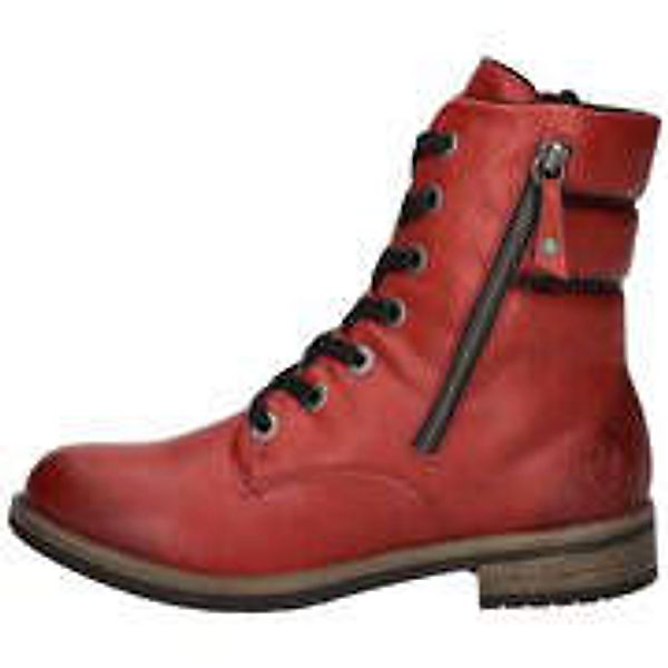 Rieker Schnürstiefelette Damen rot günstig online kaufen
