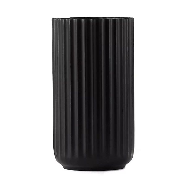 Lyngby Vase schwarz matt 15cm günstig online kaufen
