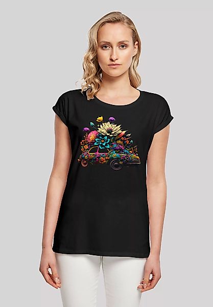 F4NT4STIC T-Shirt "Blumen Auto Tee", Print günstig online kaufen