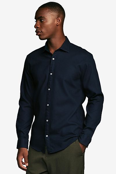 Next Langarmhemd Langarmhemd mit Streifenmuster (1-tlg) günstig online kaufen