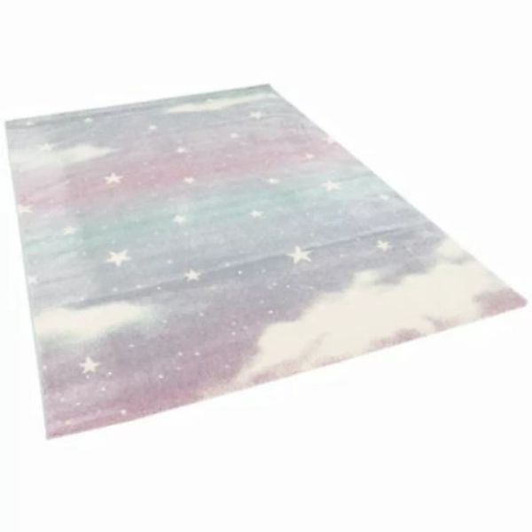 Pergamon Kinder Teppich Maui Kids Wolkenhimmel Spielteppiche rosa Gr. 140 x günstig online kaufen