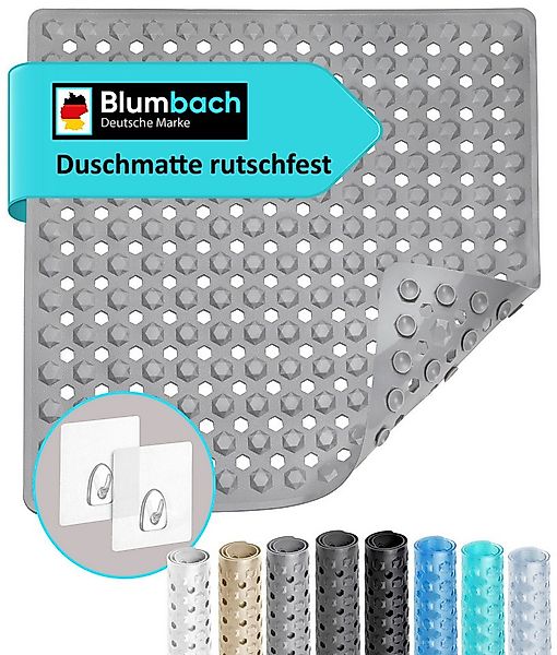 Blumbach Duschmatte - griffige Antirutschmatte Diamant 53 x 53 cm, - 100% B günstig online kaufen